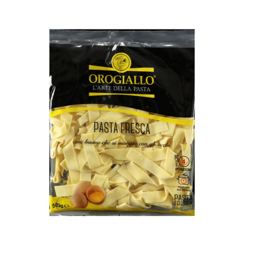 Friss Tészta Tojásos Pappardelle 500gr Orogiallo - Kiszállítás csak Budapesten/Pest Vármegyében