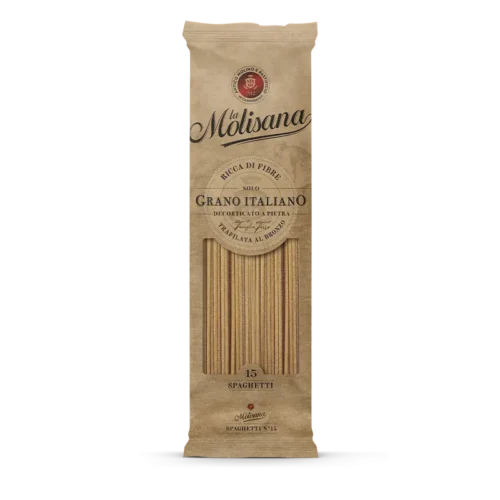 Spaghetti Teljes Kiörlésű Száraztészta n15 500 g La Molisana