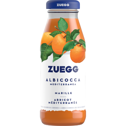 Zuegg Sárgabaracklé Üveges 200 ml (24db/csom)