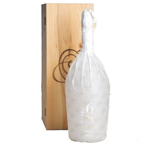 Sesto Senso Dry Prosecco Valdobbiadene DOCG 3L Jéroboam Diszdobozban Andreola
