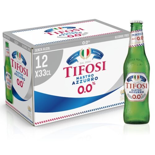 Birra Peroni Nastro Azzurro 0.0 Alcohol Free Sör 0,33L (12db/csom)