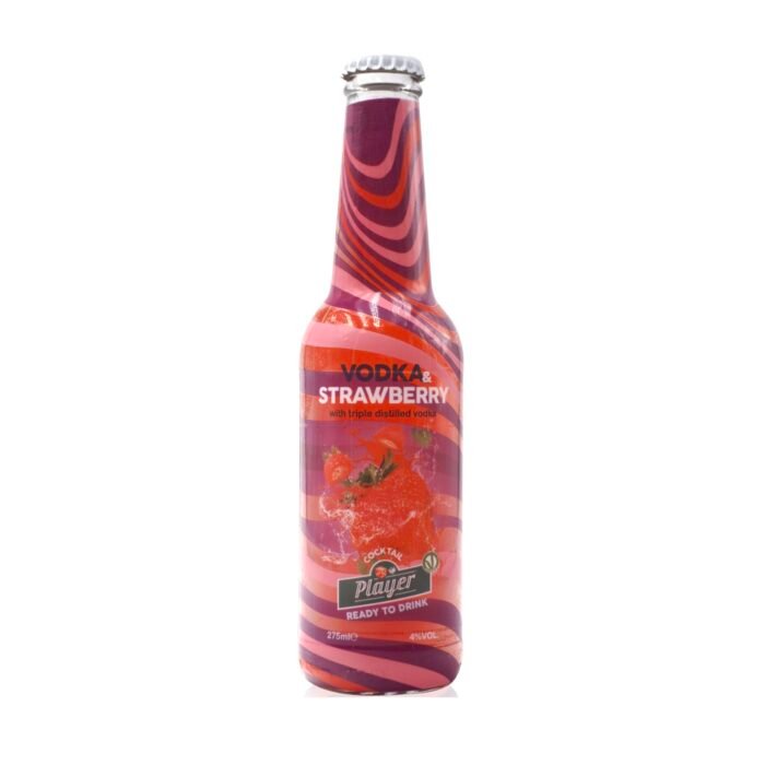 Cocktail Vodka & Eper Fogyasztásra Kész 27,5cl 4% Polini (12db/csom)