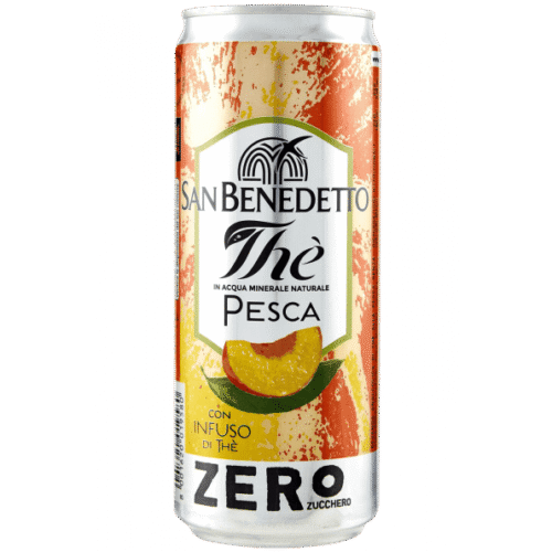 Tea alla Pesca Ice ZERO 330ml Doboz San Benedetto 24db/csom (350 ft/db)