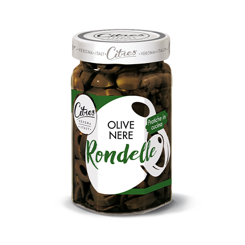 szeletelt fekete olívabogyó 290gr Citres