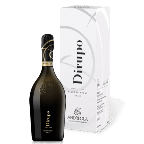 Dirupo Extra Dry Prosecco Valdobbiadene DOCG Andreola 1,5L Magnum Diszdobozban