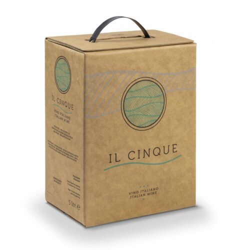 Olasz Fehérbor 5L Bag Box”Il Cinque” 5L Cantine Vitevis