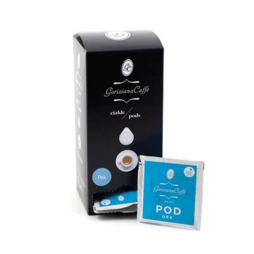 Decaffeinato in Cialde POD-Koffeinmentes Kávé Goriziana 18 pz/db (138 Ft/db)