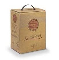 Olasz Vörösbor 5L Bag Box”Il Cinque” 5L Cantine Vitevis