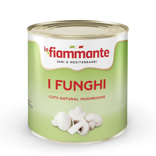 Szeletelt natúr gomba 2,5kg La Fiammante