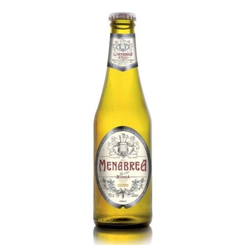 Birra Menabrea Bionda Premium Lager Sör 0,33L 4,8% (24db/csom)