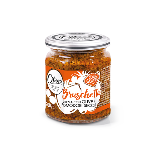 Bruschetta olajbogyó és szárított paradicsom 200gr Citres