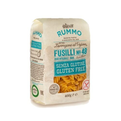 Gluténmentes fusilli n 48 500gr Rummo