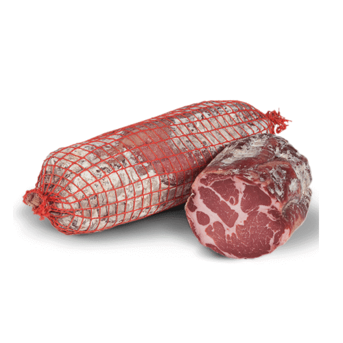 Coppa stagionata 2,5 Kg Lusetti (9.990 Ft/Kg) - Kiszállítás csak Budapesten/Pest vármegyében