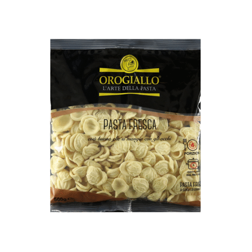 Friss tészta orecchiette 500gr Orogiallo - Kiszállítás csak Budapesten/Pest Vármegyében