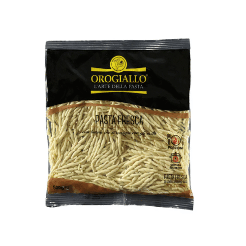 Friss tészta trofie 500gr Orogiallo - Kiszállítás csak Budapesten/Pest Vármegyében