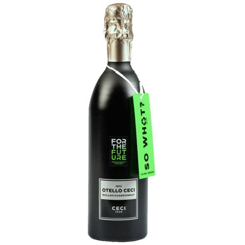 Spumante Brut Otello Bolle di Chardonnay  “For the future” Cantine Ceci (alumínium palack)