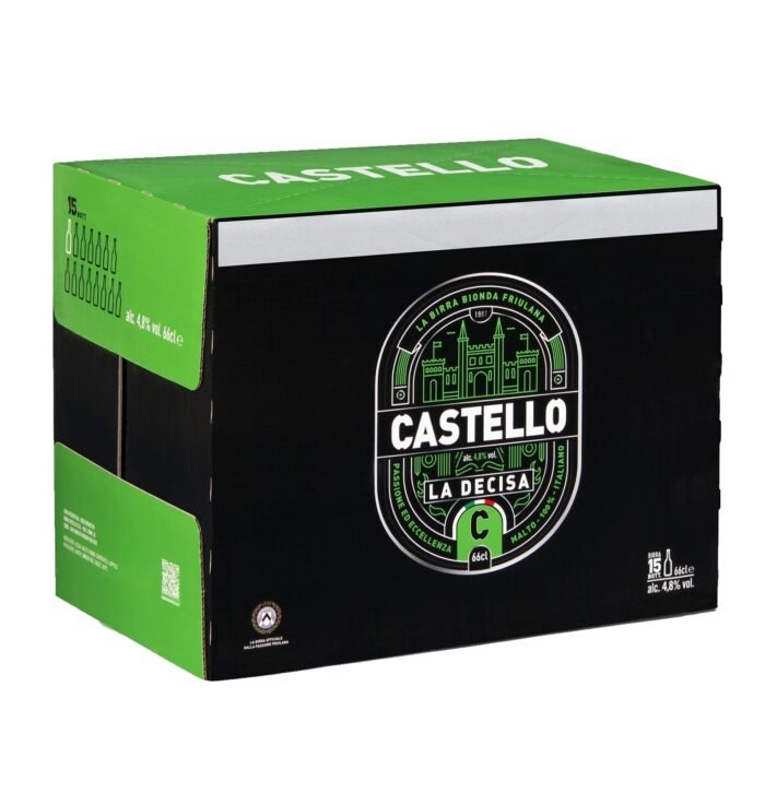 Birra Castello la Decisa sör 0,33L 4,8% (24db/csom) - Image 3