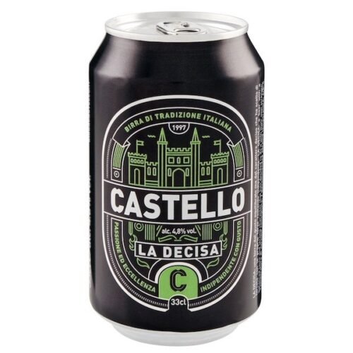 Birra Castello la Decisa sör 0,33L 4,8% Doboz (250 Ft x 1db) – 24db/csom