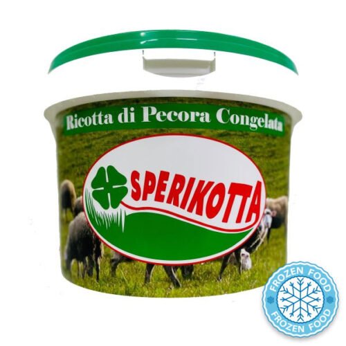 Cannoli fagyasztott cukrozott ricotta vödörben 3,5 kg Sperikotta (1.950 Ft/Kg)